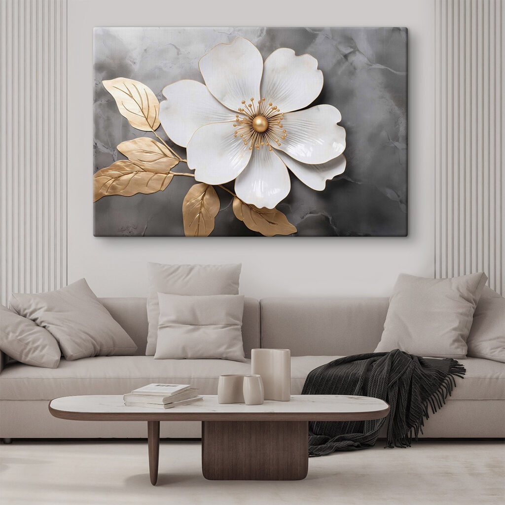 Delicate floral design with subtle elegance Delicate floral design with subtle elegance