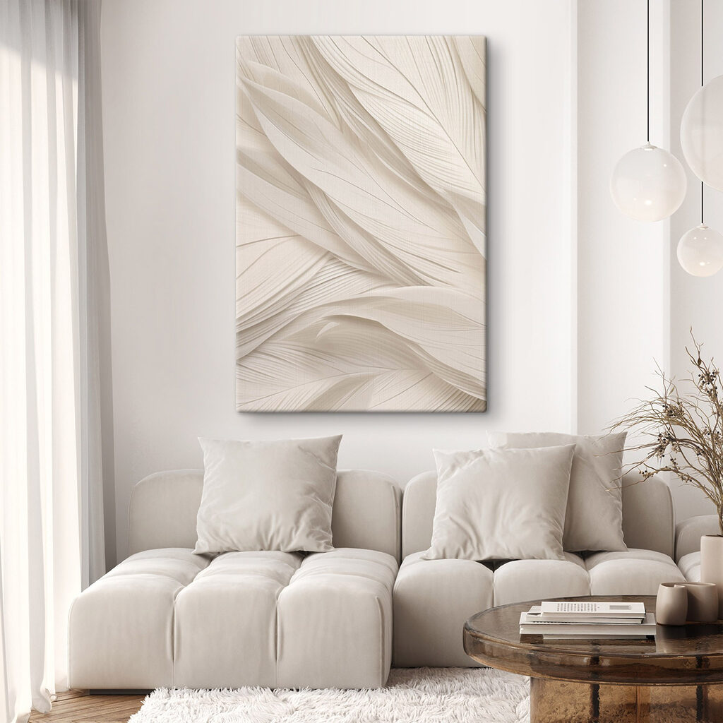 Flowing layers of soft elegance