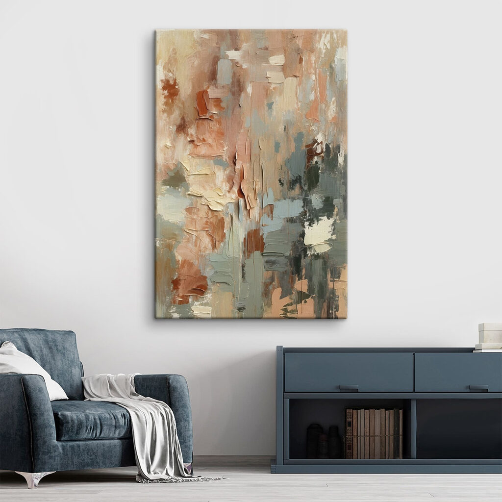 Abstract blend of soft hues Abstract blend of soft hues