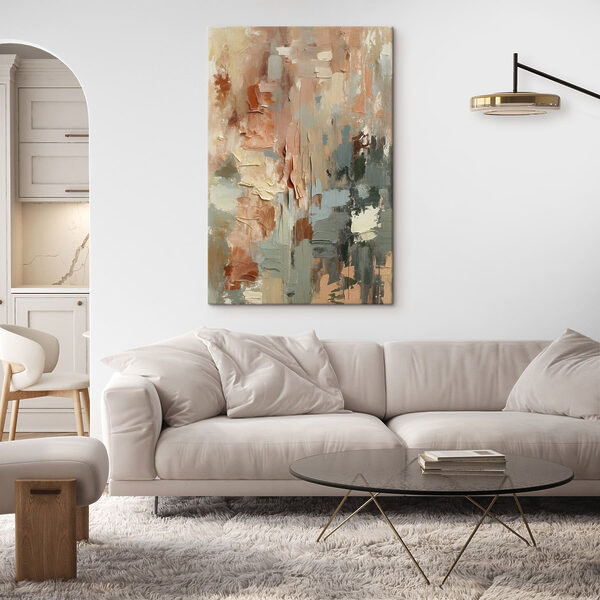 Abstract blend of soft hues Abstract blend of soft hues