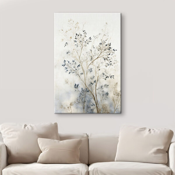 Painting of a tree with leaves