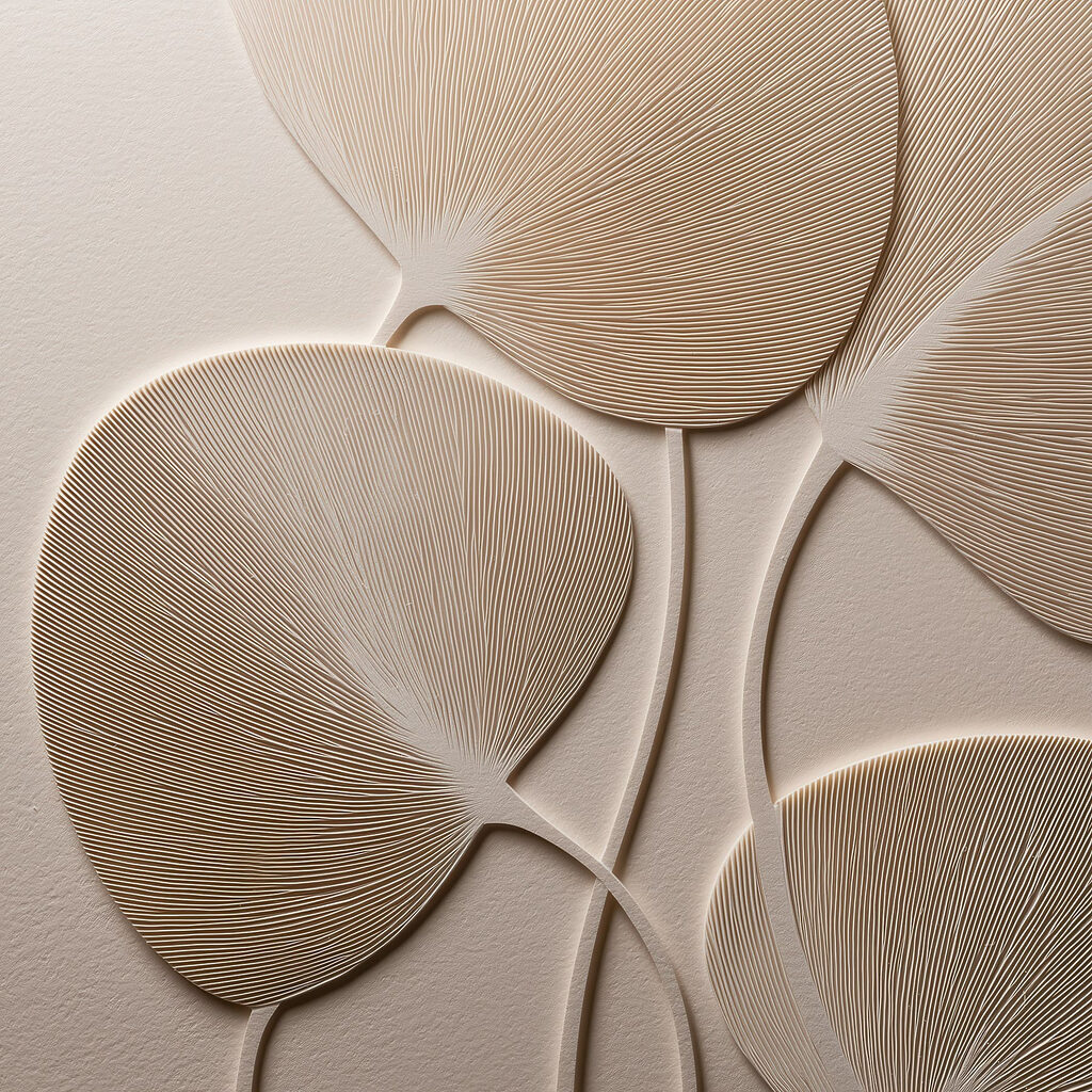 Natural textures in soft tones