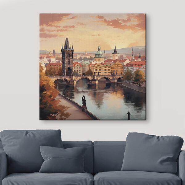 Wandbilder Brücke über einen Fluss mit einer Brücke und einer Statue (Artikelnummer: s47897) Wandbilder Wandbilder Brücke über einen Fluss mit einer Brücke und einer Statue (Artikelnummer: s47897)