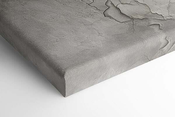 Cracked wall with faded texture