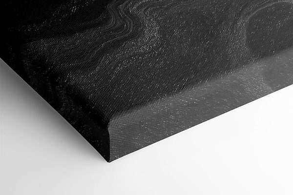 Black and white swirly surface Black and white swirly surface