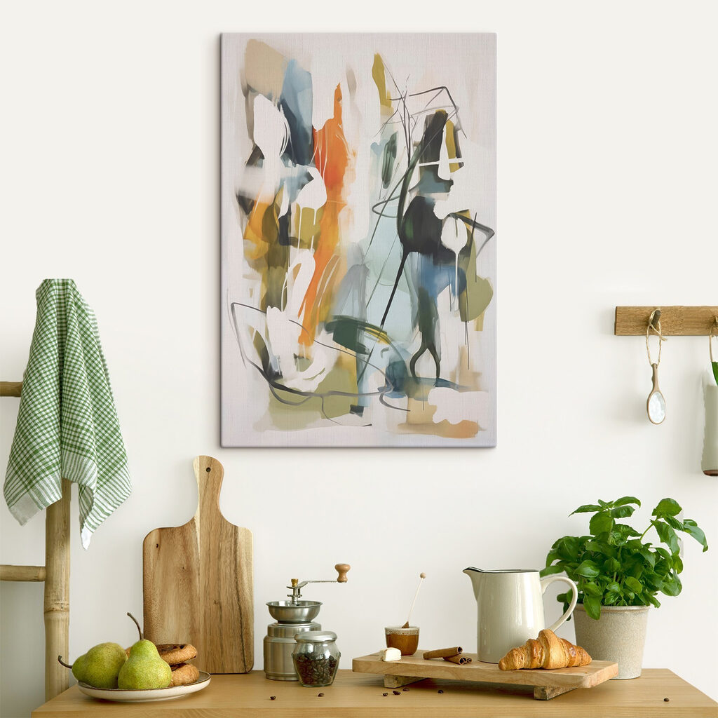 Painting of various colors