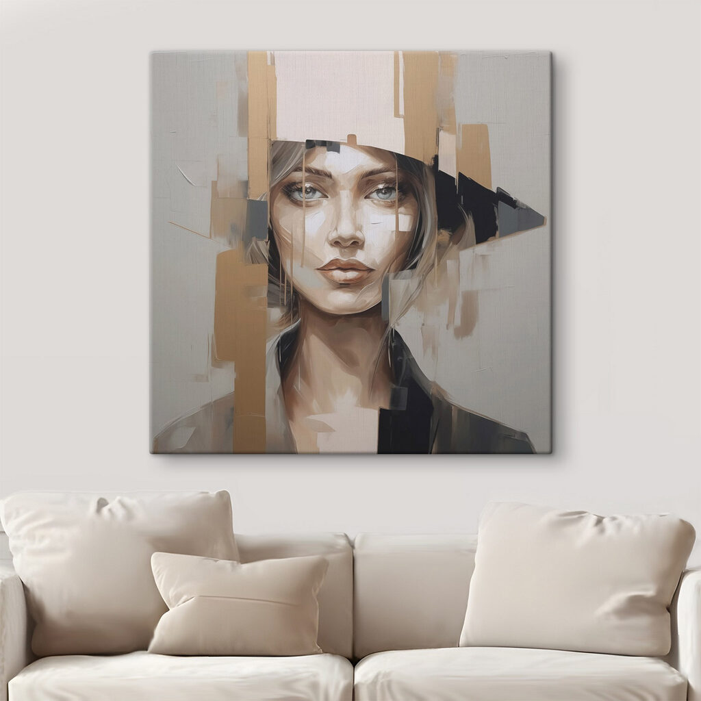 Painting of a woman Painting of a woman