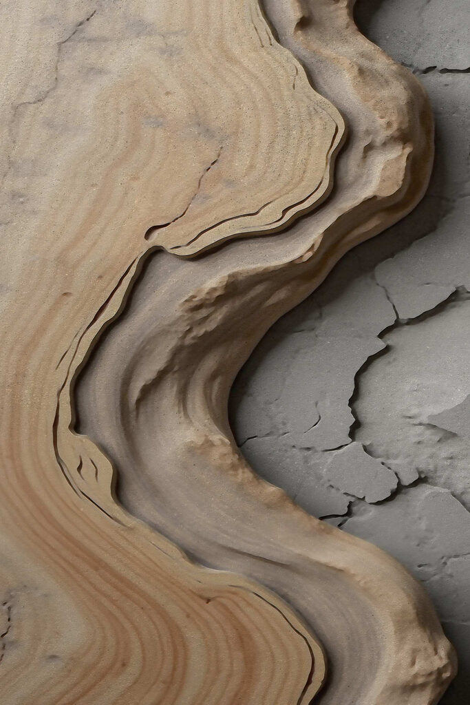 Natural curves in layered materials Natural curves in layered materials
