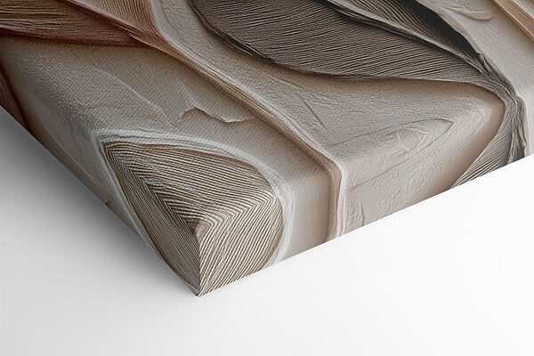Natural elegance captured in textured form Natural elegance captured in textured form