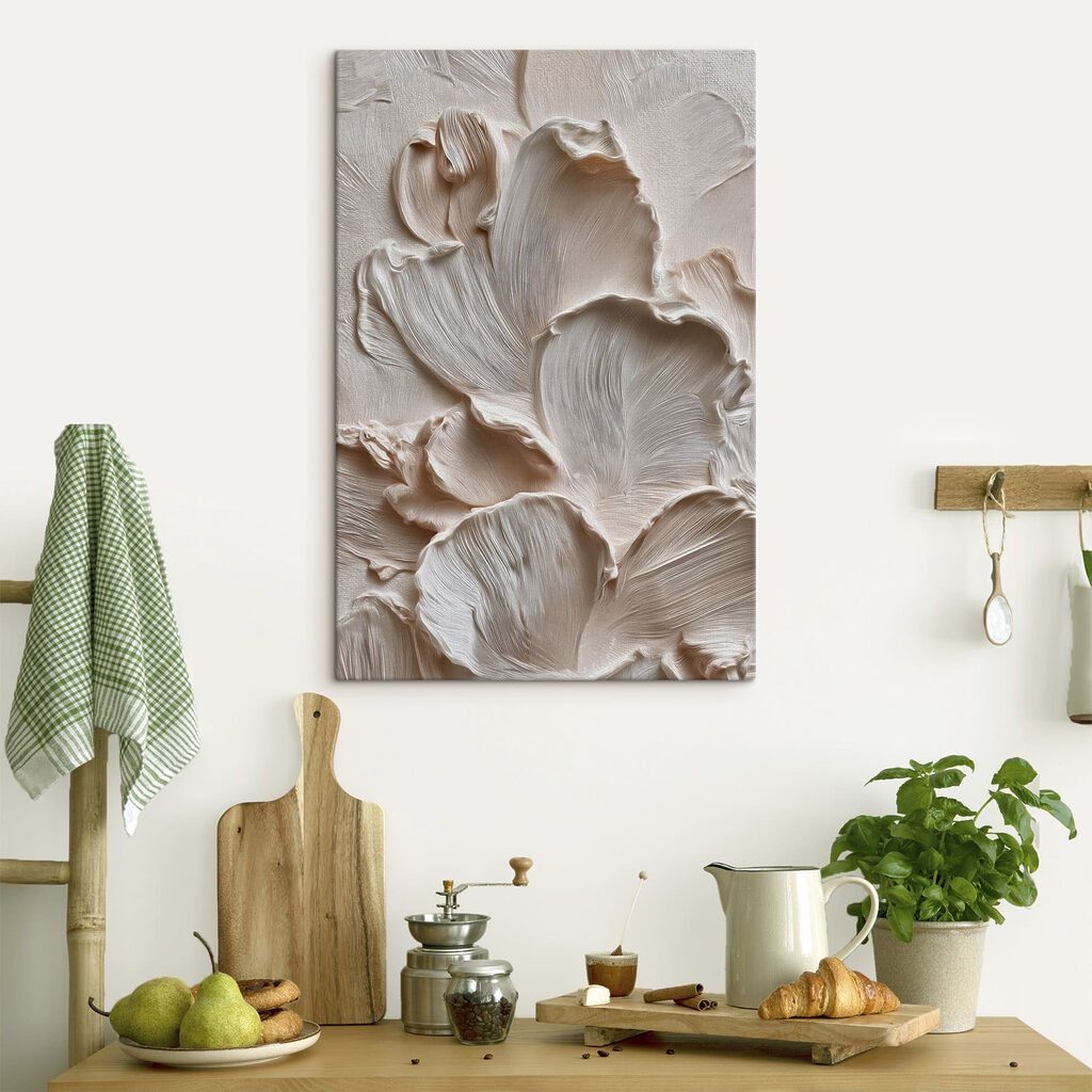 Delicate petals in soft, creamy tones Delicate petals in soft, creamy tones