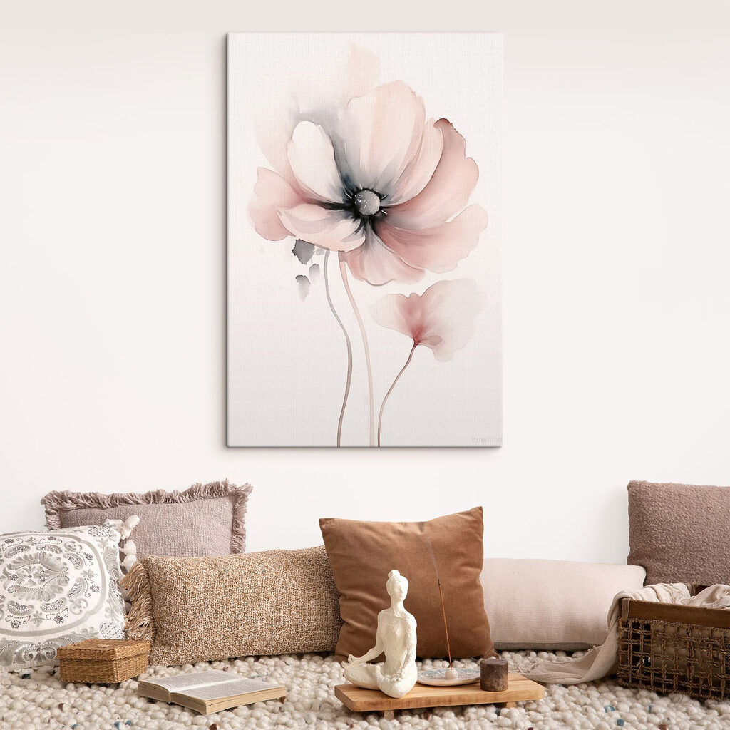 Painting of a flower Painting of a flower