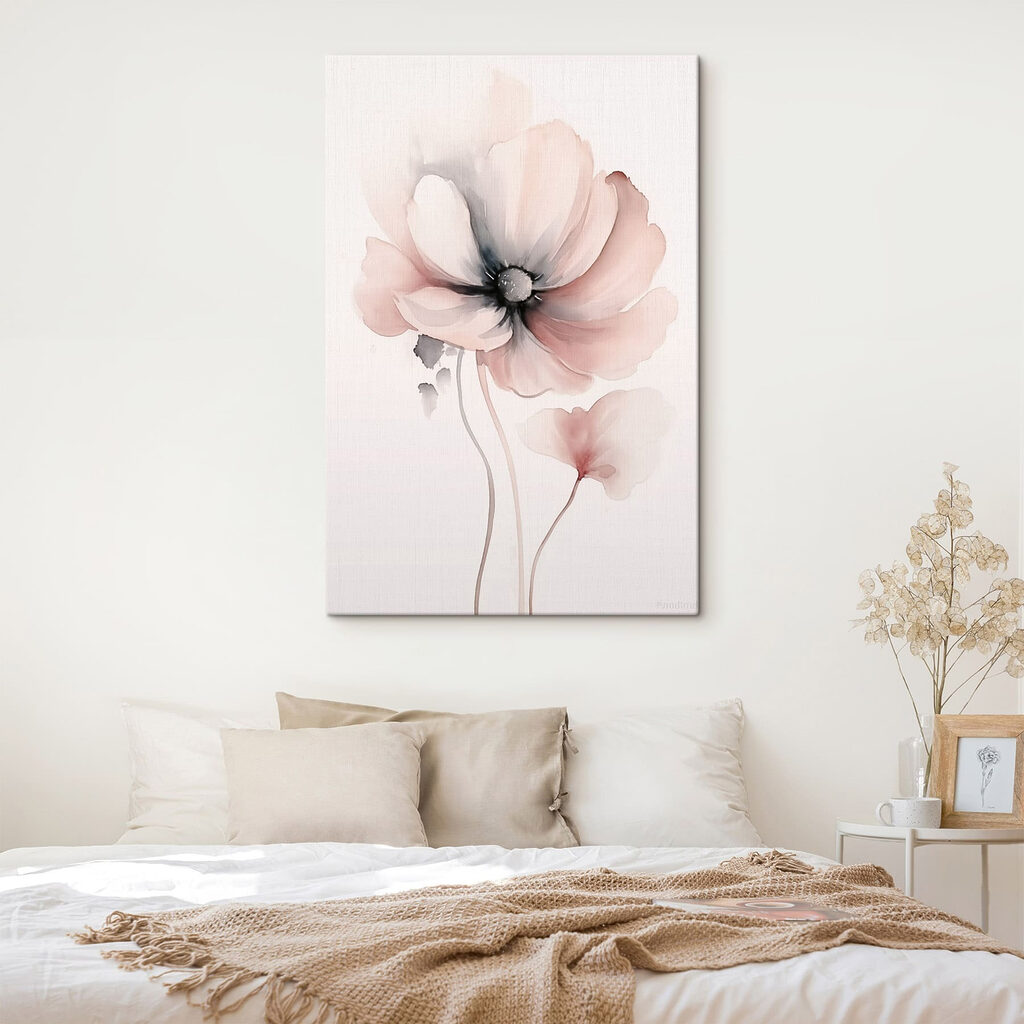 Painting of a flower Painting of a flower