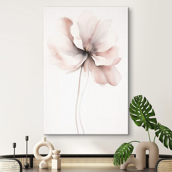 Delicate bloom in soft hues