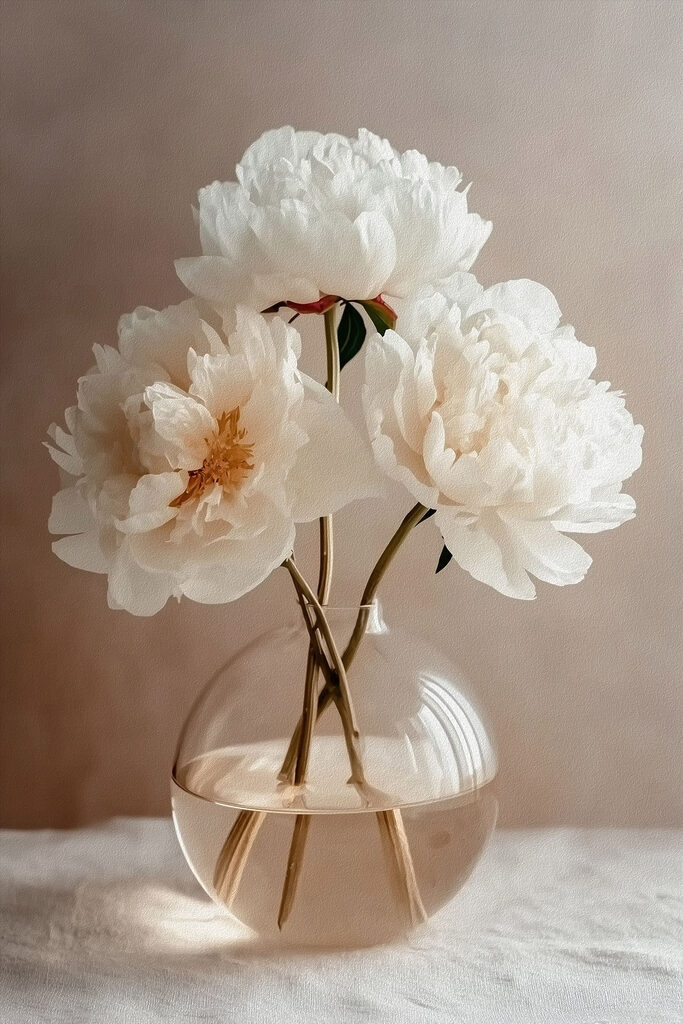 Vase with flowers in it