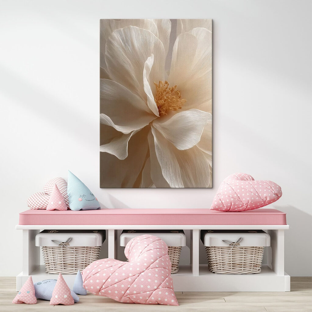 Delicate petals in soft hues