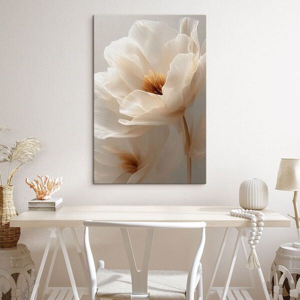 Delicate petals in soft hues