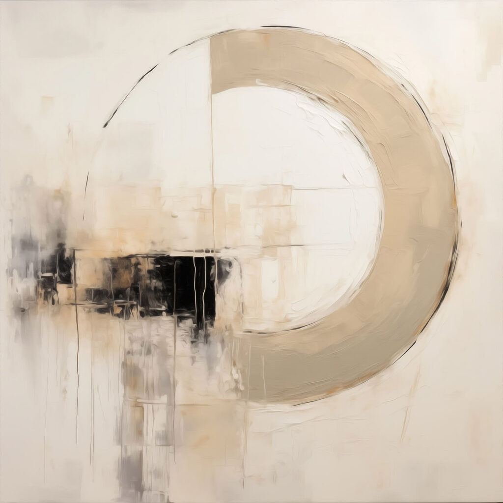 Painting of a circle