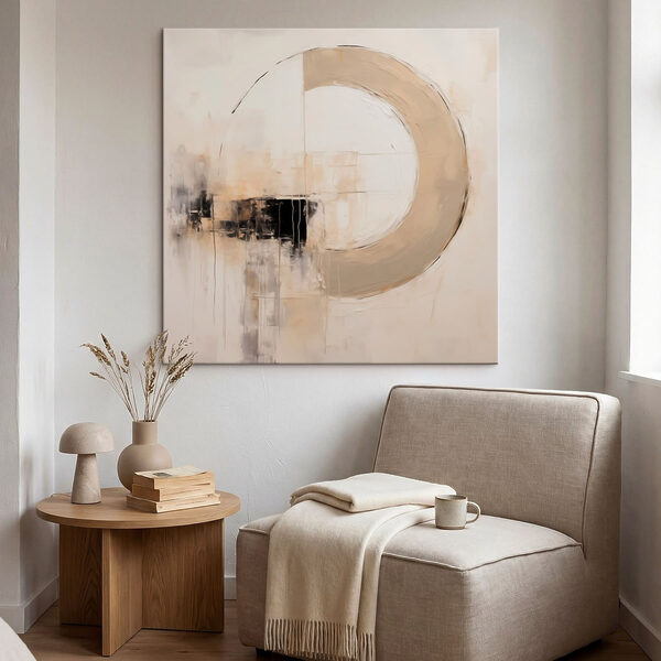 Painting of a circle