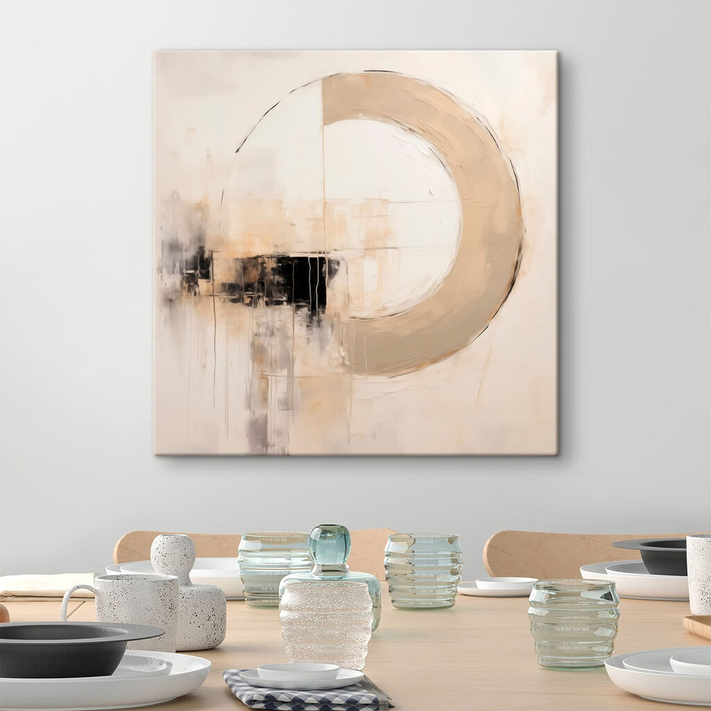Painting of a circle