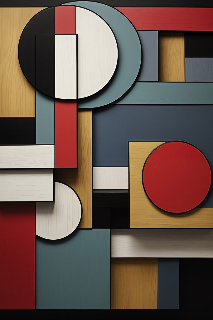 Colorful geometrical design Colorful geometrical design