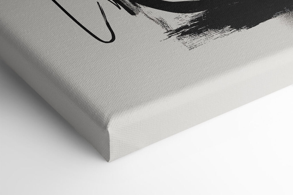 Black and white drawing of a woman's face Black and white drawing of a woman's face