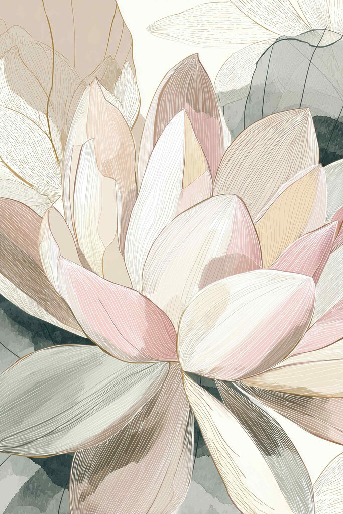 Delicate petals in soft hues Delicate petals in soft hues
