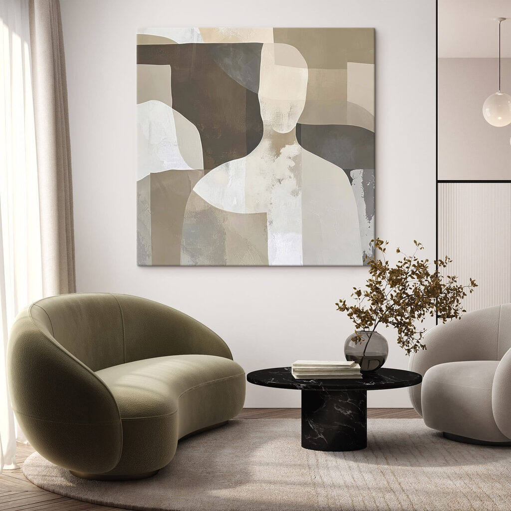 Painting of a person's body