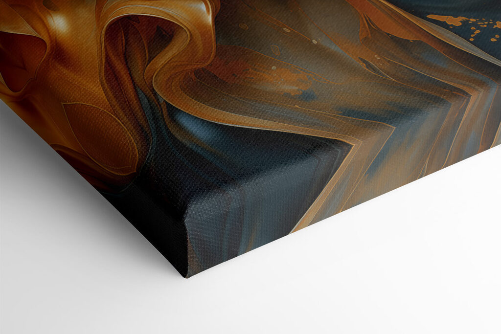 Flowing waves of vibrant colors