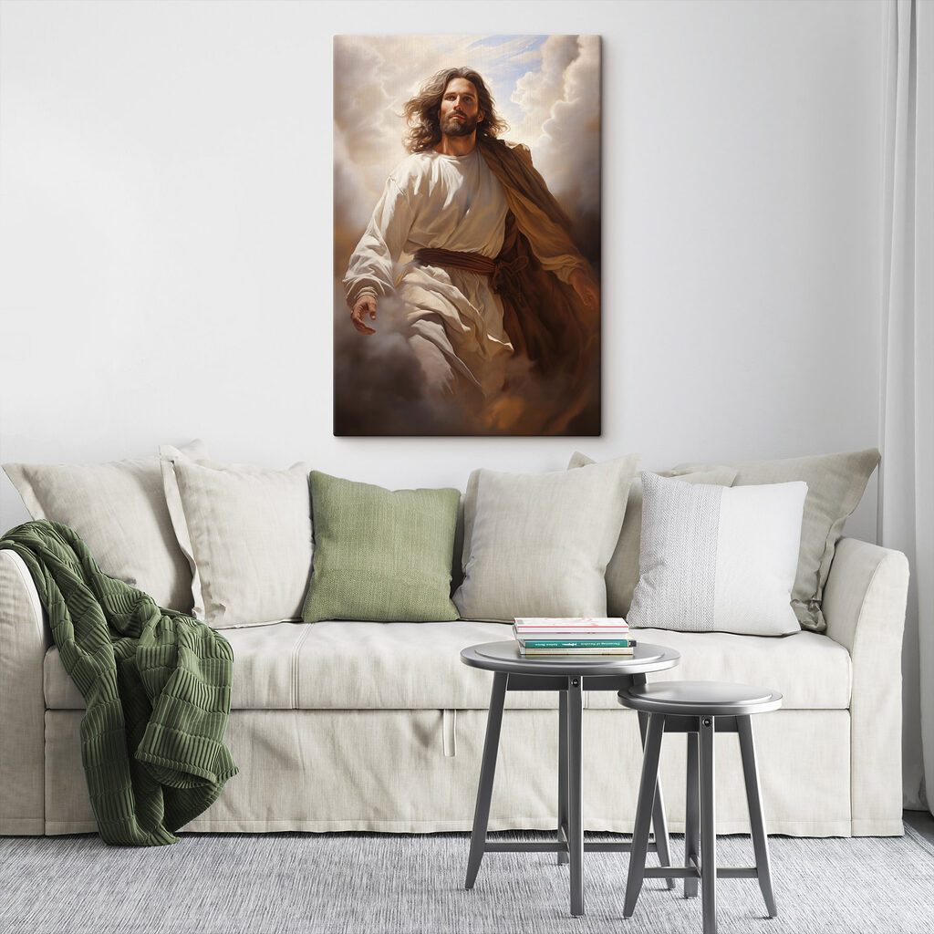 Painting of a man in a robe