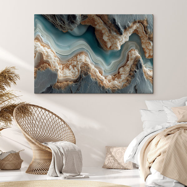 Serene waves of nature's canvas Serene waves of nature's canvas
