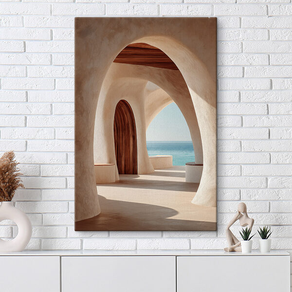 Building with a view of the ocean
