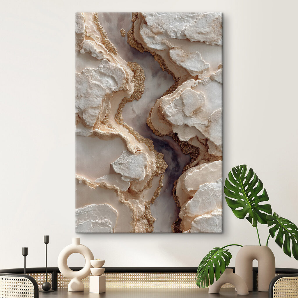 - Natural patterns in sandy terrain - Natural patterns in sandy terrain
