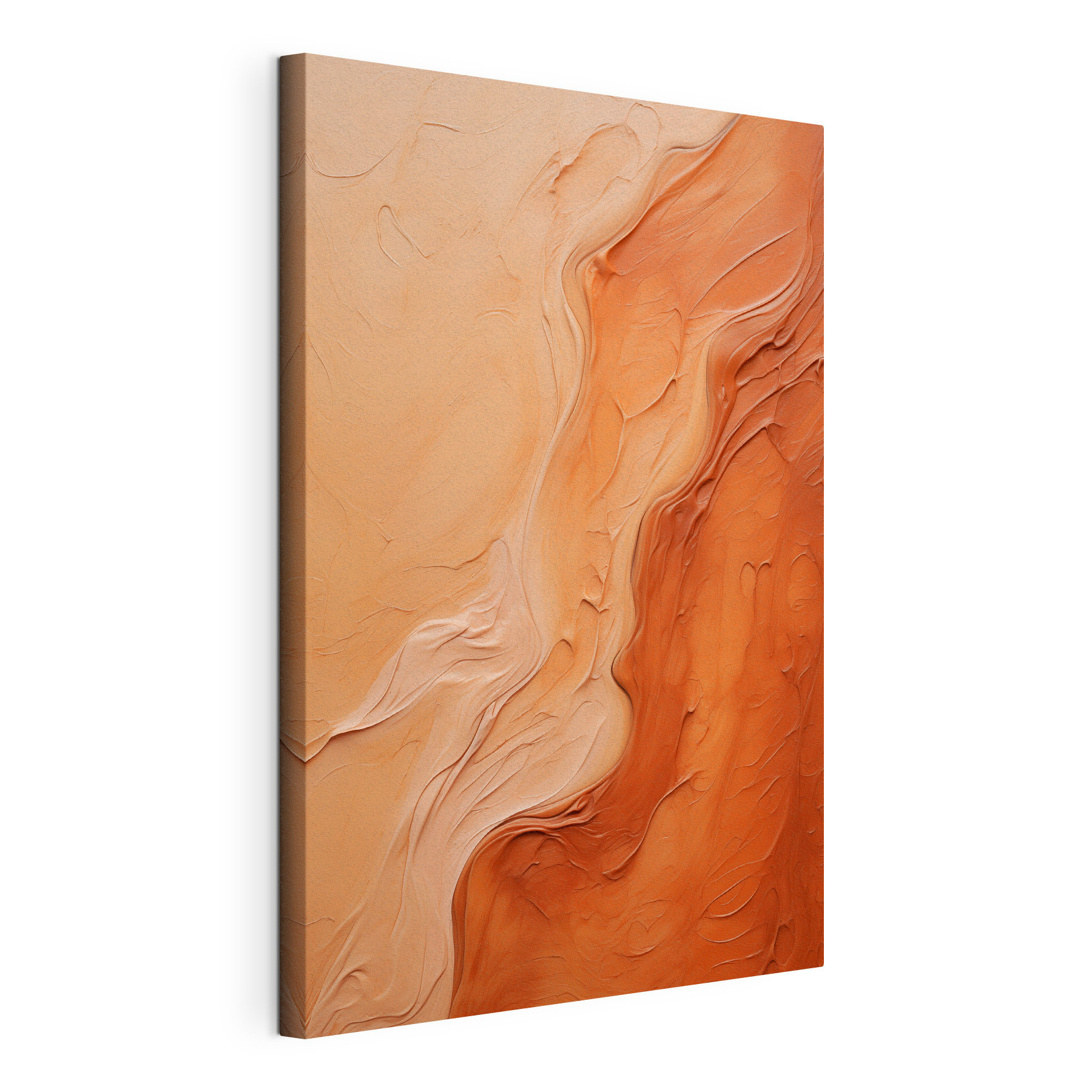 Flowing colors in warm tones Flowing colors in warm tones