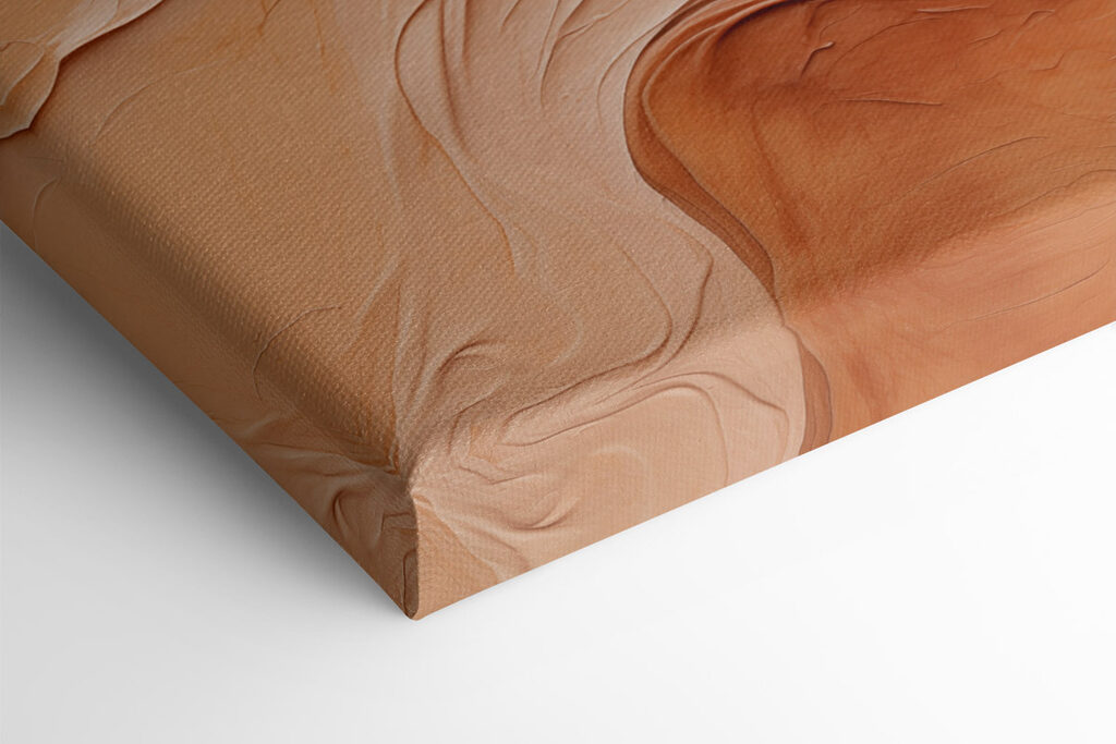 Flowing colors in warm tones Flowing colors in warm tones