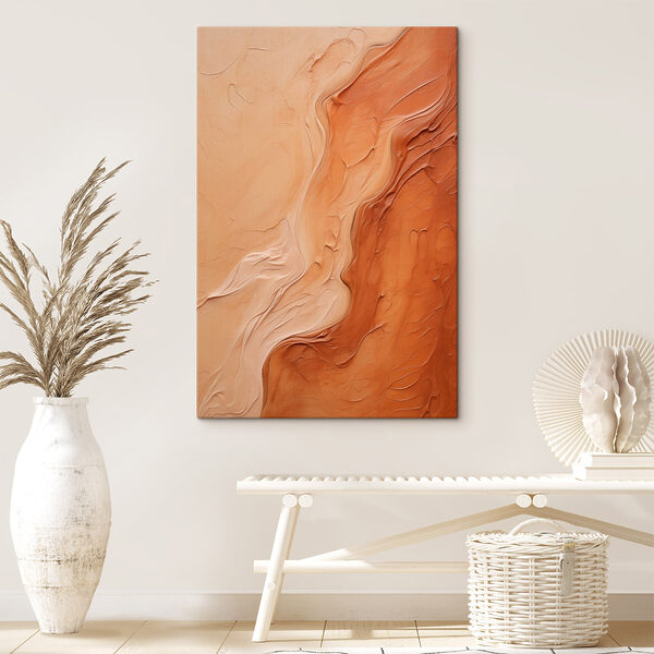 Flowing colors in warm tones Flowing colors in warm tones