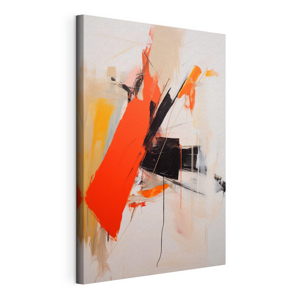 Painting of a colorful painting