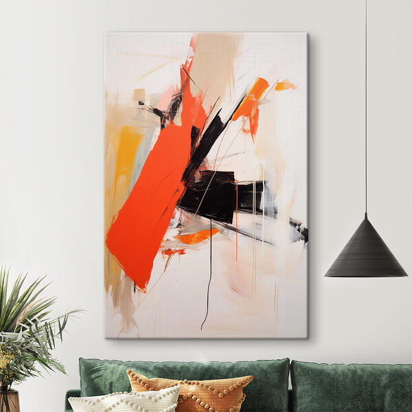 Painting of a colorful painting