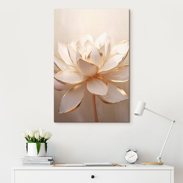 Elegant lotus in soft hues Elegant lotus in soft hues