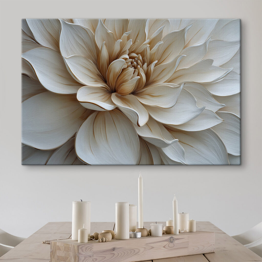 Delicate petals in soft hues
