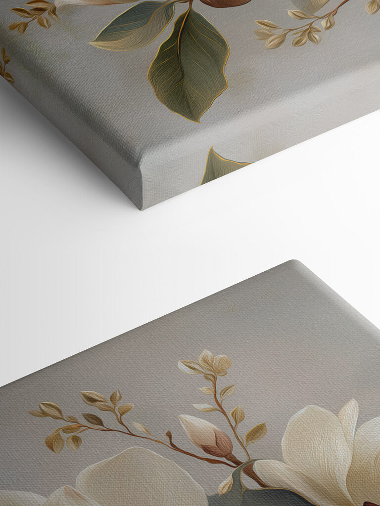 Elegant blooms in soft pastel tones