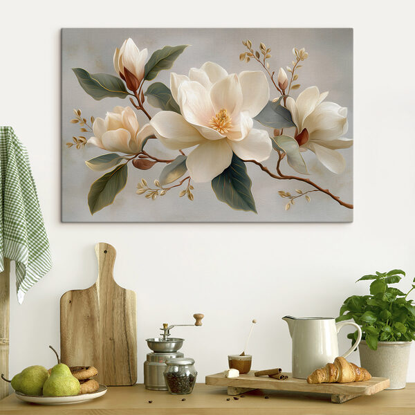 Elegant blooms in soft pastel tones