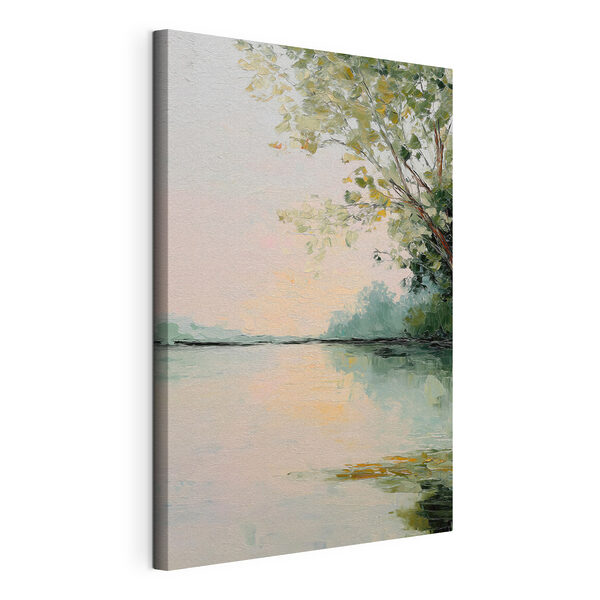 Wandbilder Wandbilder Baum am Ufer eines Gewässers (Artikelnummer: s49528)