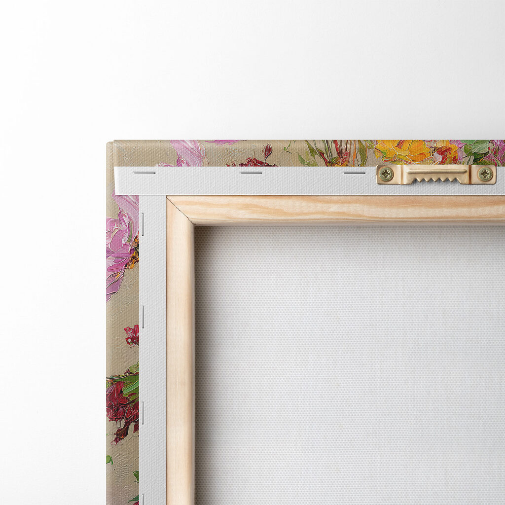 Painting of flowers in a vase Painting of flowers in a vase