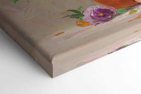 Painting of flowers in a vase Painting of flowers in a vase