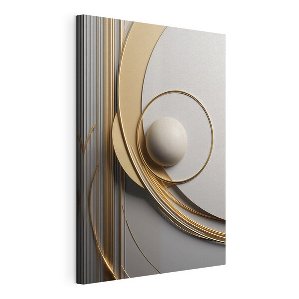 Wandbilder Wandbilder Elegante Kurven und Formen in Harmonie (Artikelnummer: s49498)