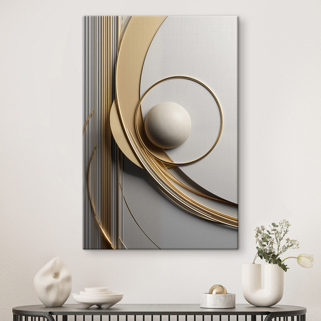 Elegant curves and shapes in harmony