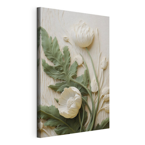 Wandbilder Weiße und grüne Blume (Artikelnummer: s49496) Wandbilder Wandbilder Weiße und grüne Blume (Artikelnummer: s49496)