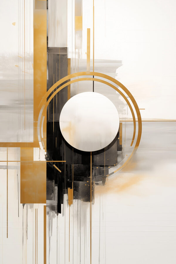 Dynamic shapes and contrasting tones unite