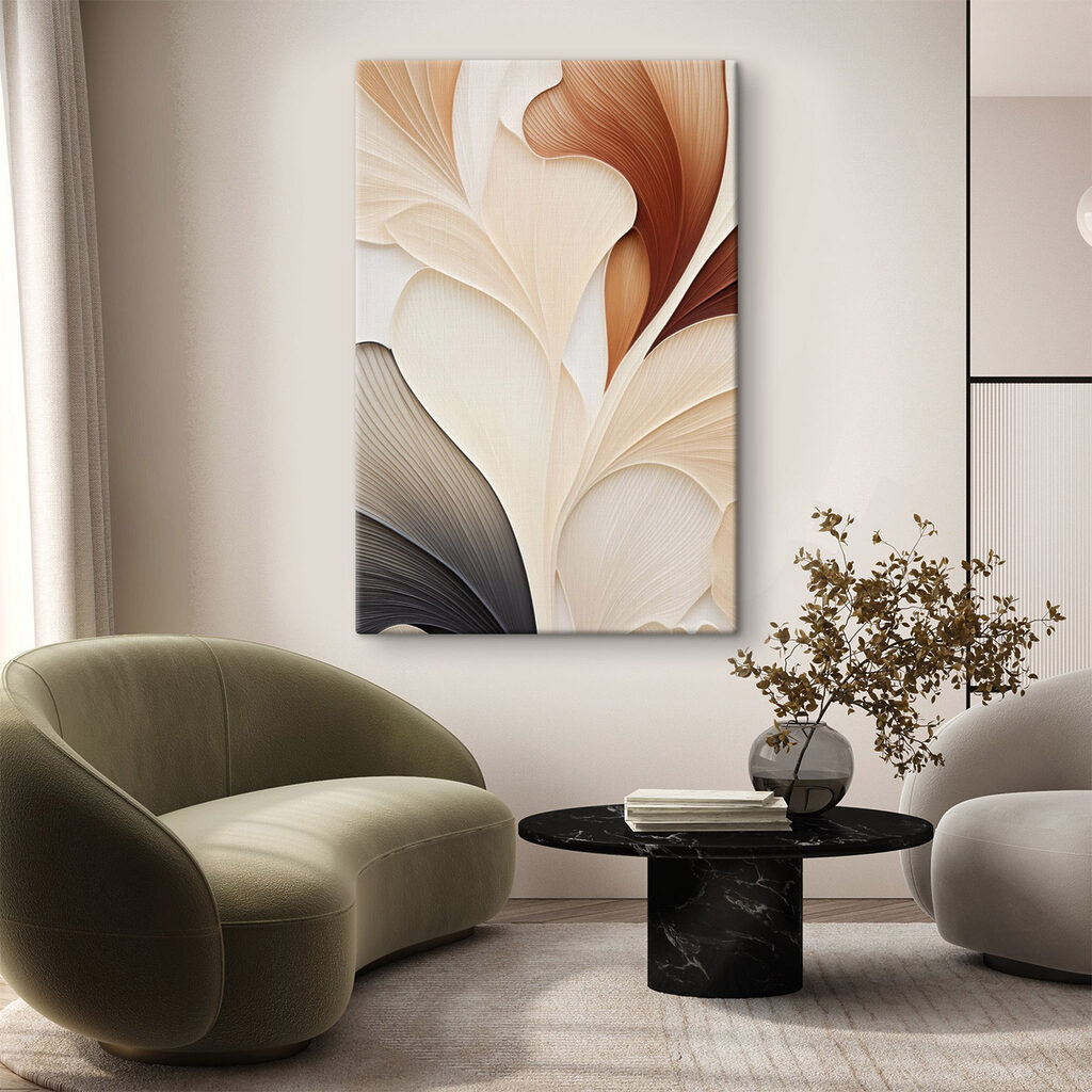 Vibrant flow of organic shapes Vibrant flow of organic shapes
