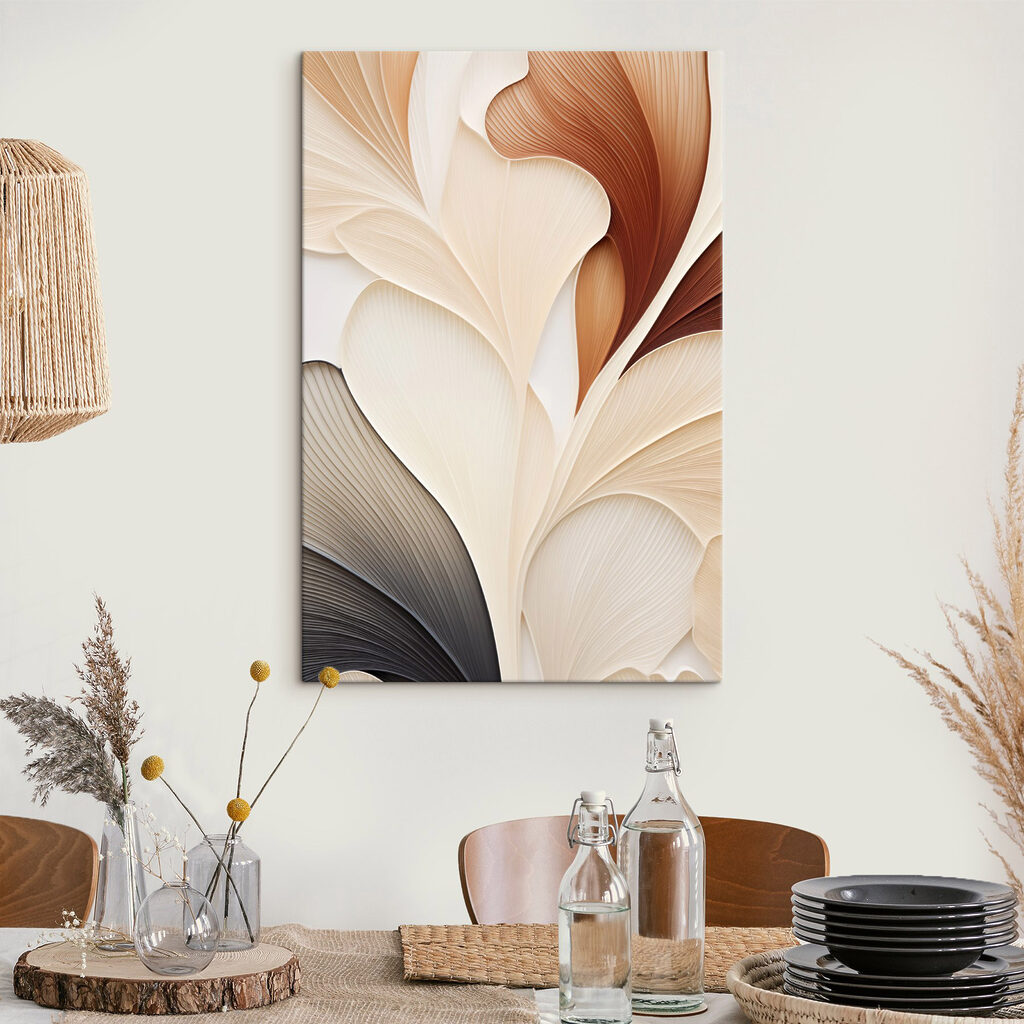 Vibrant flow of organic shapes Vibrant flow of organic shapes